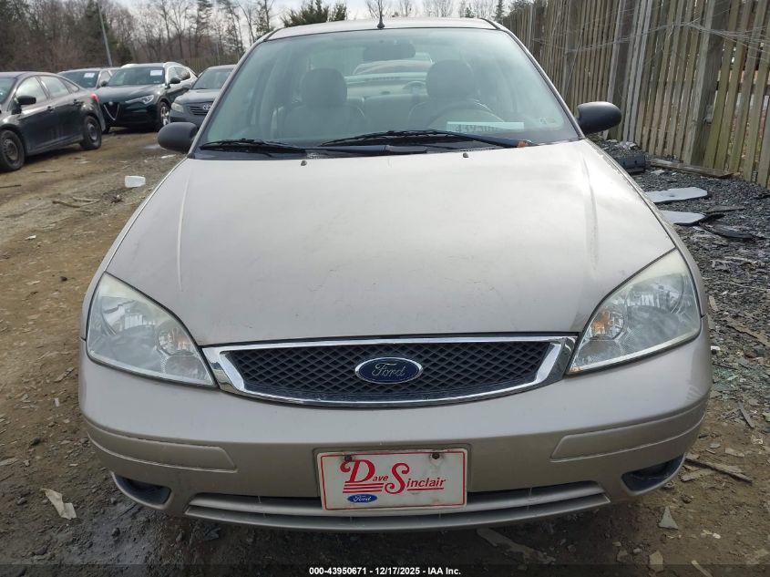 2007 Ford Focus S/Se/Ses VIN: 1FAHP34N87W352729 Lot: 43950671