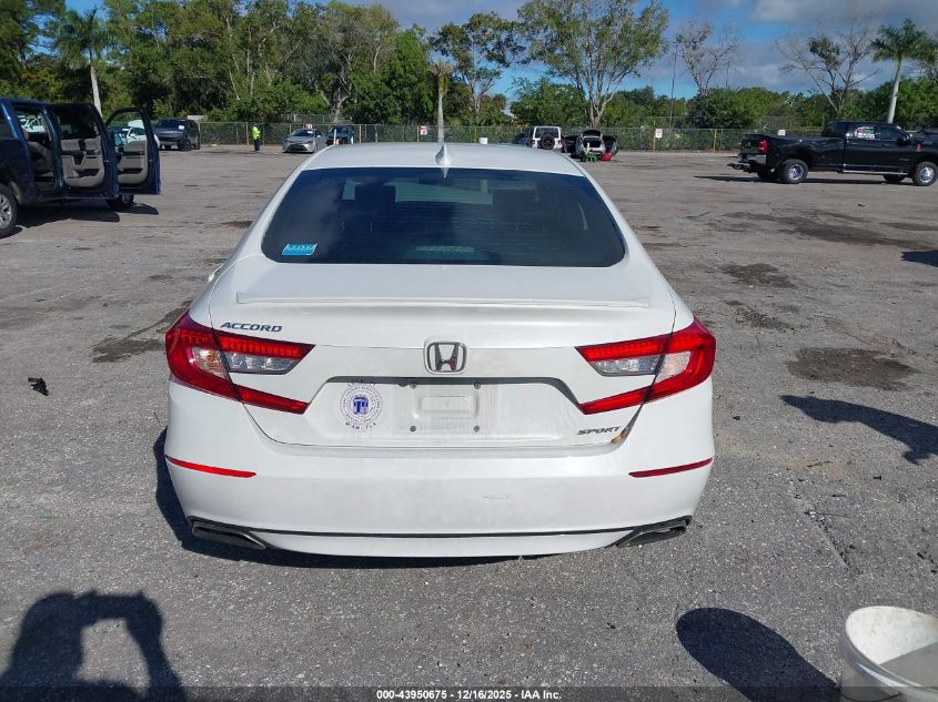 2020 Honda Accord Sport VIN: 1HGCV1F32LA100283 Lot: 43950675