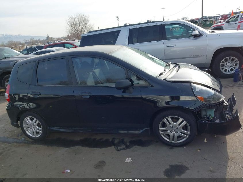 2008 Honda Fit Sport VIN: JHMGD38638S042481 Lot: 43950677