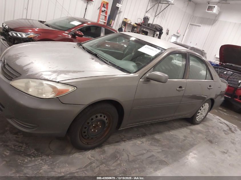 2002 Toyota Camry Le V6 VIN: 4T1BF32K62U510724 Lot: 43950679
