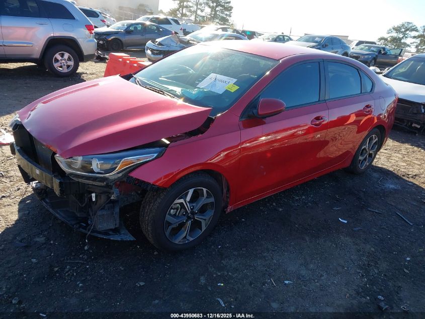 2020 Kia Forte Lxs VIN: 3KPF24ADXLE236535 Lot: 43950683