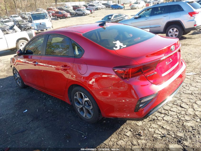 2020 Kia Forte Lxs VIN: 3KPF24ADXLE236535 Lot: 43950683