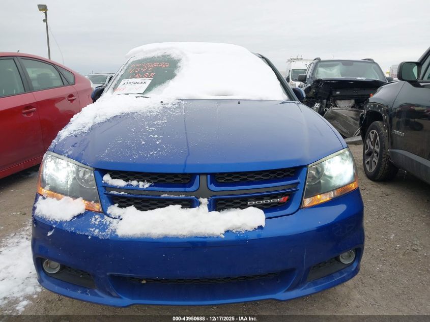 2014 Dodge Avenger Sxt VIN: 1C3CDZCB3EN130811 Lot: 43950688