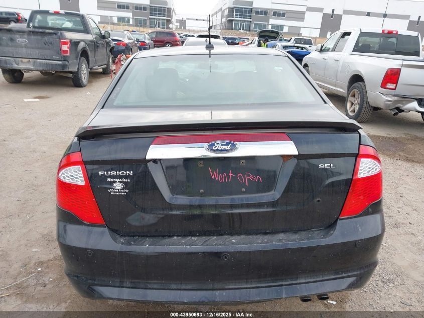 2012 Ford Fusion Sel VIN: 3FAHP0JA5CR130615 Lot: 43950693