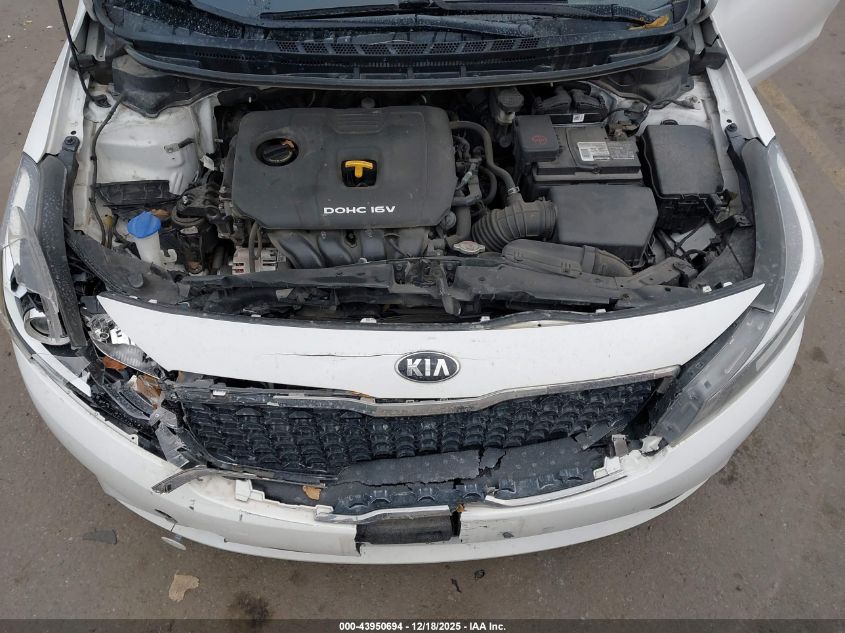 2017 Kia Forte Lx VIN: 3KPFL4A75HE122022 Lot: 43950694