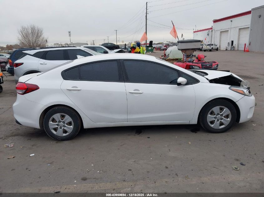 2017 Kia Forte Lx VIN: 3KPFL4A75HE122022 Lot: 43950694