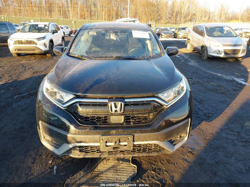 2022 Honda Cr-V Awd Ex VIN: 5J6RW2H55NA001612 Lot: 43950700