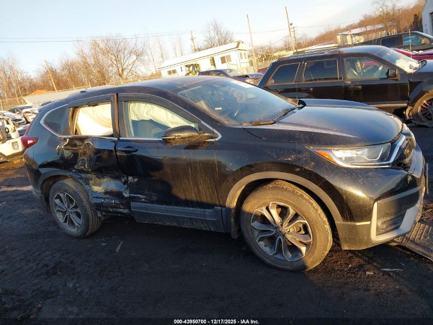 2022 Honda Cr-V Awd Ex VIN: 5J6RW2H55NA001612 Lot: 43950700