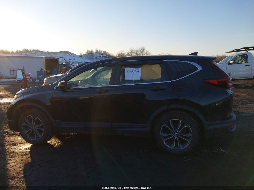 2022 Honda Cr-V Awd Ex VIN: 5J6RW2H55NA001612 Lot: 43950700