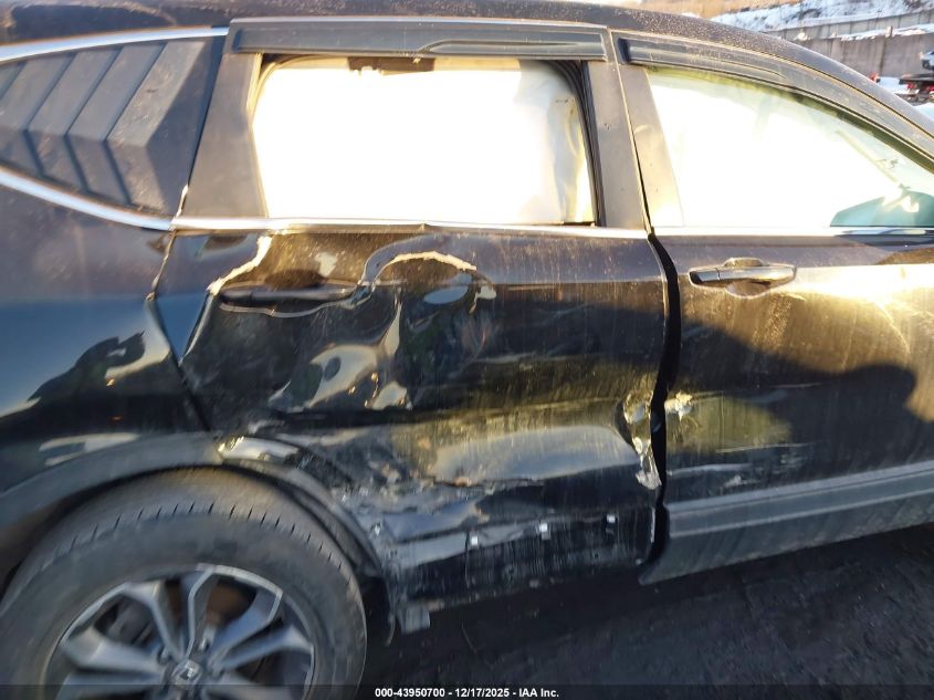 2022 Honda Cr-V Awd Ex VIN: 5J6RW2H55NA001612 Lot: 43950700