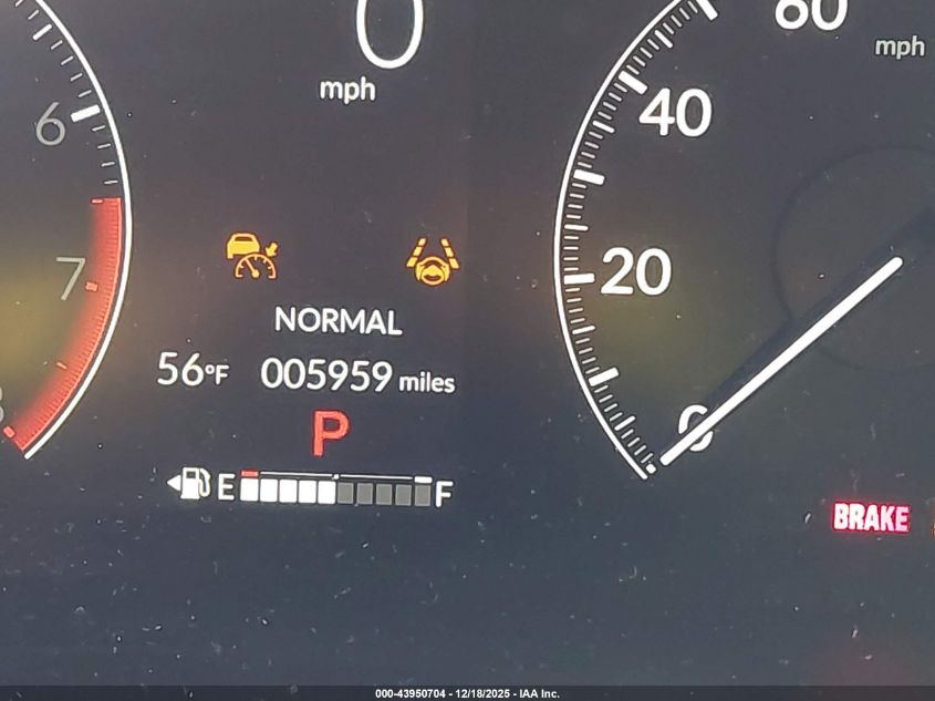 2025 Honda Cr-V Ex Awd VIN: 2HKRS4H49SH450980 Lot: 43950704