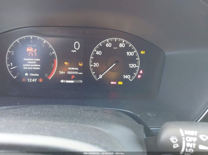 2025 Honda Cr-V Ex Awd VIN: 2HKRS4H49SH450980 Lot: 43950704