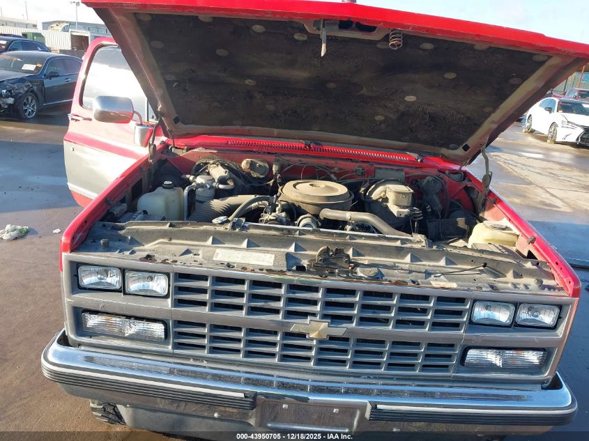 1989 Chevrolet Blazer V10 VIN: 1GNEV18K6KF123473 Lot: 43950705