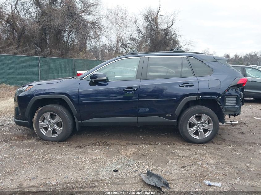 2024 Toyota Rav4 Hybrid Xle VIN: 2T3RWRFV1RW196388 Lot: 43950711