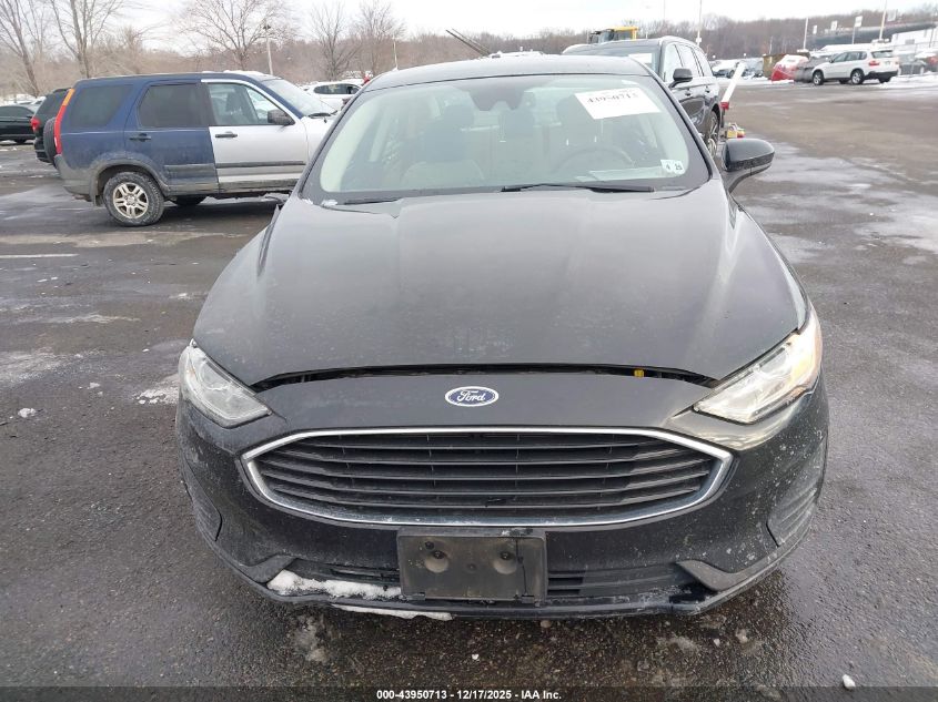 2020 Ford Fusion S VIN: 3FA6P0G76LR101918 Lot: 43950713
