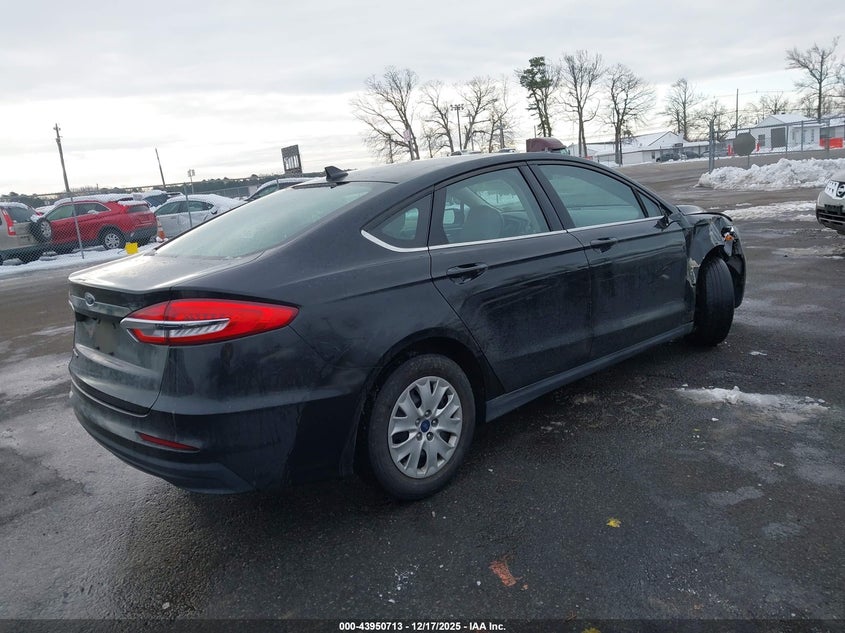 VIN 3FA6P0G76LR101918 2020 FORD FUSION S