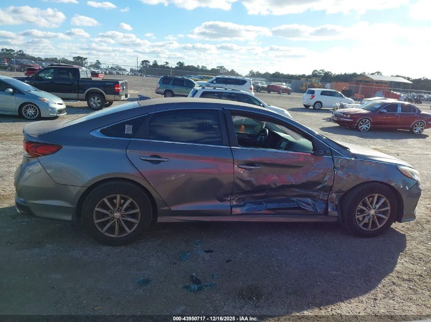 2019 Hyundai Sonata Se VIN: 5NPE24AF1KH752578 Lot: 43950717