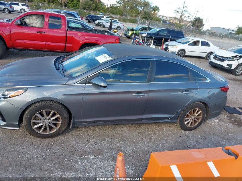2019 Hyundai Sonata Se VIN: 5NPE24AF1KH752578 Lot: 43950717