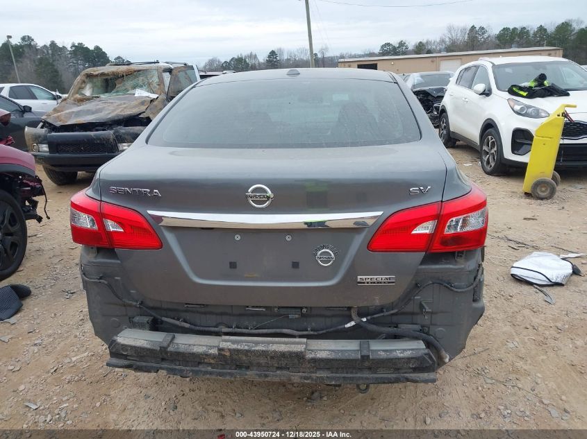 2019 Nissan Sentra Sv VIN: 3N1AB7AP8KY240492 Lot: 43950724
