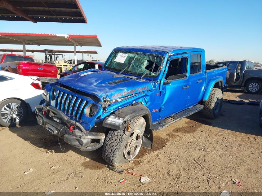 2023 Jeep Gladiator Rubicon 4X4 VIN: 1C6JJTBGXPL511874 Lot: 43950725