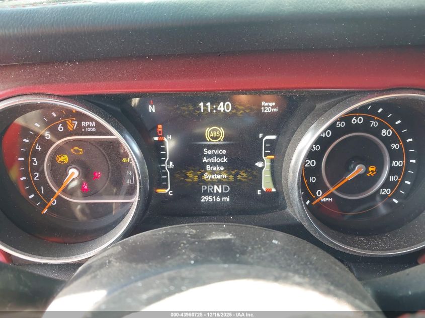 2023 Jeep Gladiator Rubicon 4X4 VIN: 1C6JJTBGXPL511874 Lot: 43950725