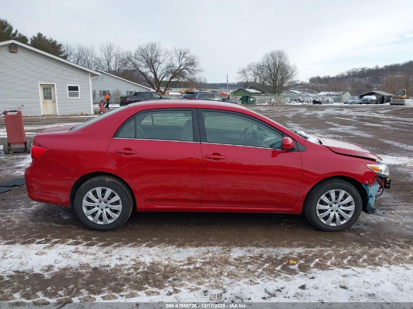 2013 Toyota Corolla Le VIN: JTDBU4EE4DJ116536 Lot: 43950726