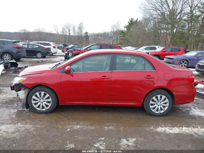 2013 Toyota Corolla Le VIN: JTDBU4EE4DJ116536 Lot: 43950726
