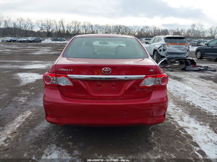 2013 Toyota Corolla Le VIN: JTDBU4EE4DJ116536 Lot: 43950726