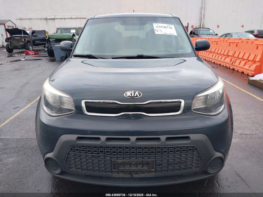2015 Kia Soul + VIN: KNDJP3A56F7165109 Lot: 43950736