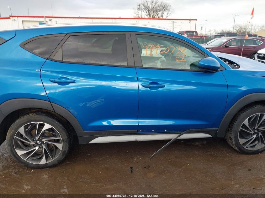 2020 Hyundai Tucson Sport VIN: KM8J3CAL9LU171327 Lot: 43950738