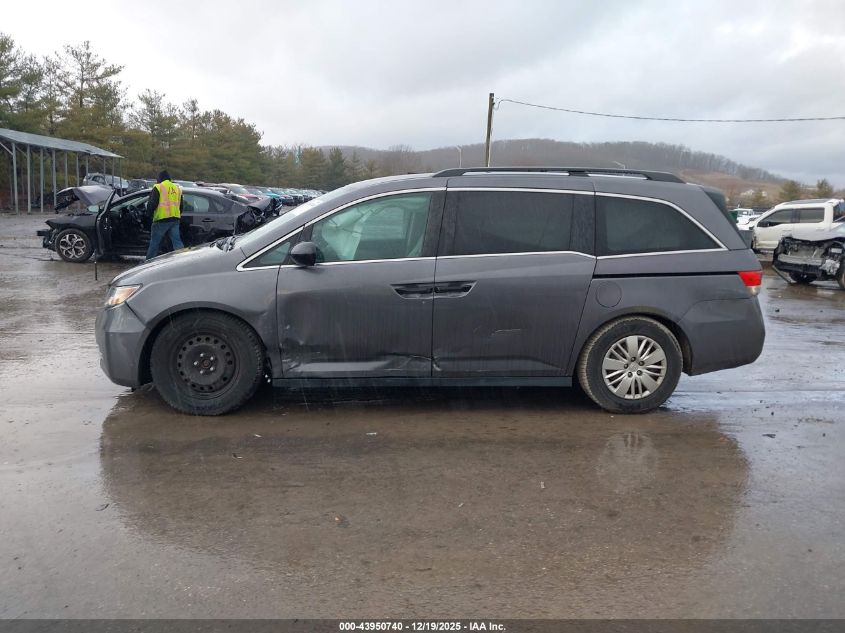 2015 Honda Odyssey Lx VIN: 5FNRL5H29FB029038 Lot: 43950740