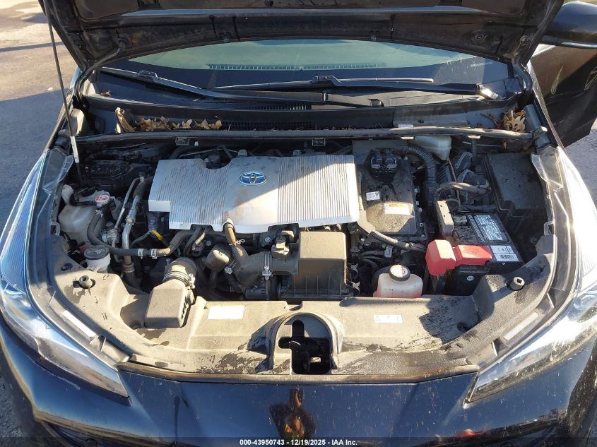 2021 Toyota Prius Le VIN: JTDKAMFU6M3148181 Lot: 43950743