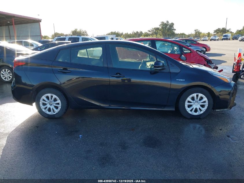 2021 Toyota Prius Le VIN: JTDKAMFU6M3148181 Lot: 43950743