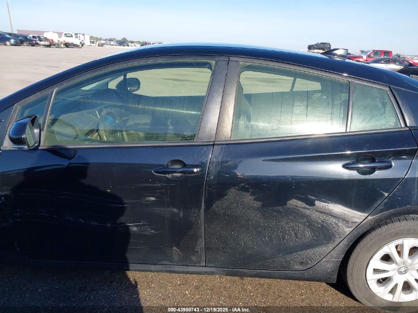 2021 Toyota Prius Le VIN: JTDKAMFU6M3148181 Lot: 43950743