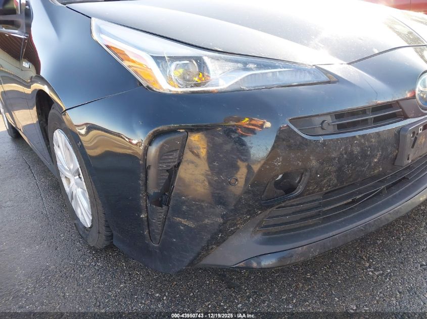 2021 Toyota Prius Le VIN: JTDKAMFU6M3148181 Lot: 43950743