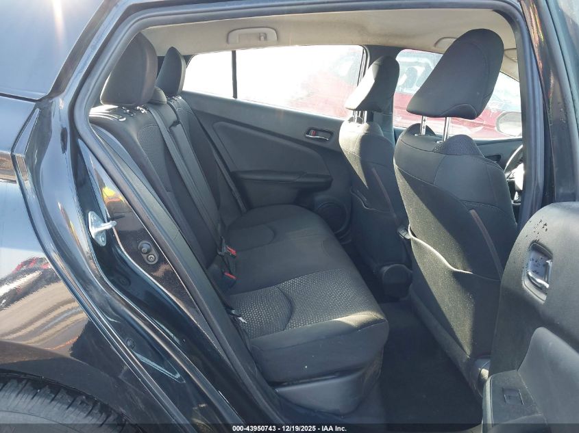 2021 Toyota Prius Le VIN: JTDKAMFU6M3148181 Lot: 43950743