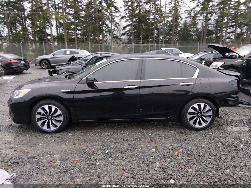 2017 Honda Accord Hybrid Ex-L VIN: JHMCR6F58HC029909 Lot: 43950749