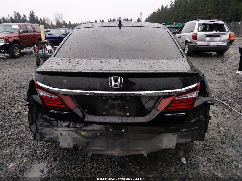 2017 Honda Accord Hybrid Ex-L VIN: JHMCR6F58HC029909 Lot: 43950749