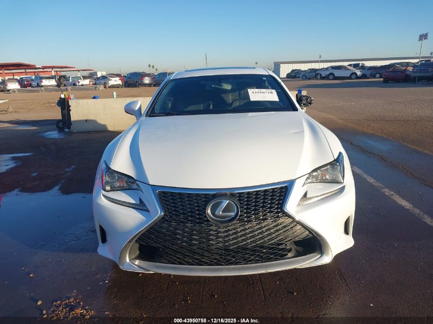 2017 Lexus Rc 200T VIN: JTHHA5BC4H5006661 Lot: 43950758