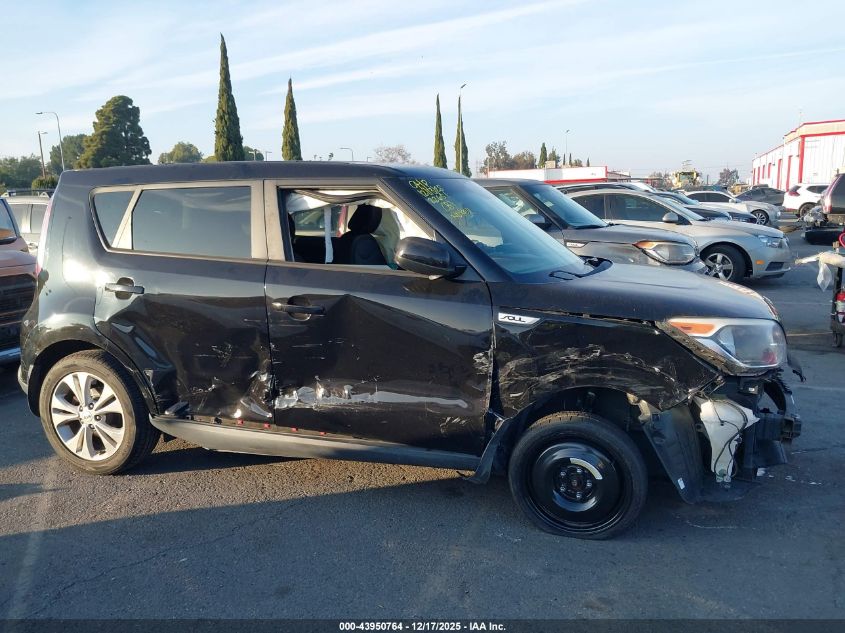 2015 Kia Soul + VIN: KNDJP3A54F7140922 Lot: 43950764