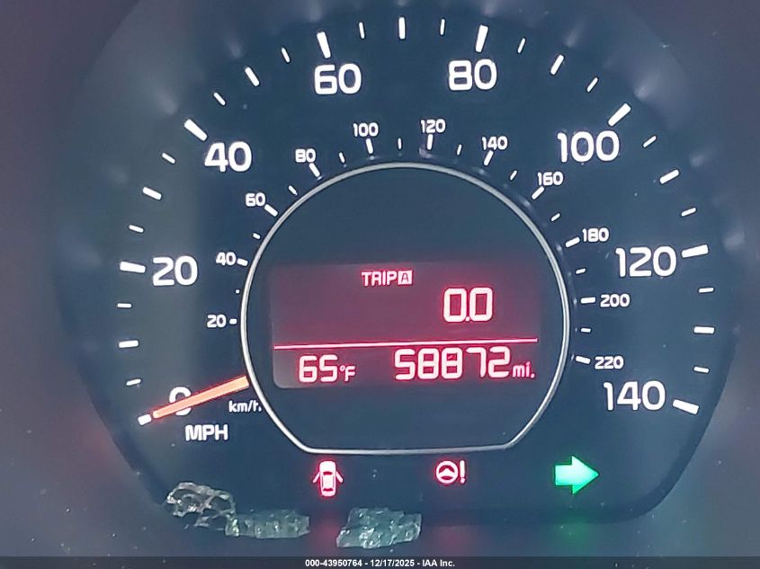 2015 Kia Soul + VIN: KNDJP3A54F7140922 Lot: 43950764