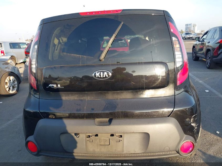 2015 Kia Soul + VIN: KNDJP3A54F7140922 Lot: 43950764