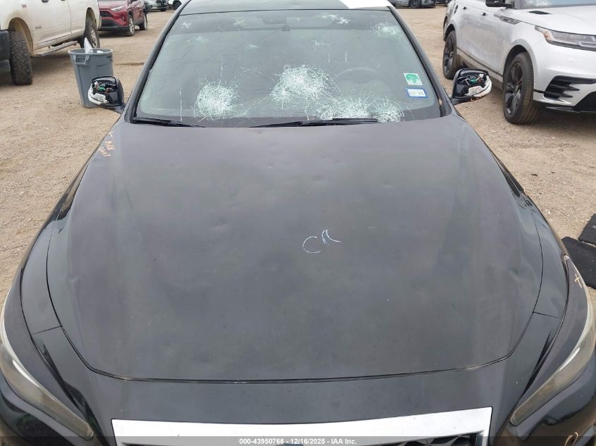 2018 Infiniti Q50 3.0T Red Sport 400 VIN: JN1FV7AP3JM460783 Lot: 43950766