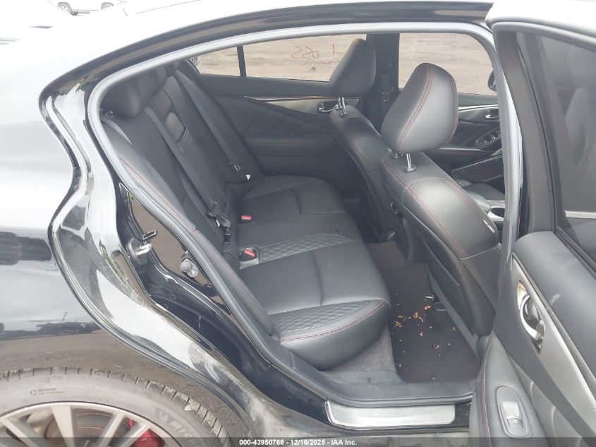 2018 Infiniti Q50 3.0T Red Sport 400 VIN: JN1FV7AP3JM460783 Lot: 43950766