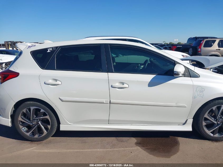 2018 Toyota Corolla Im VIN: JTNKARJE5JJ574282 Lot: 43950772