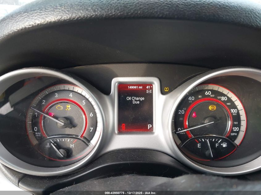 2016 Dodge Journey Se VIN: 3C4PDCAB8GT249678 Lot: 43950775