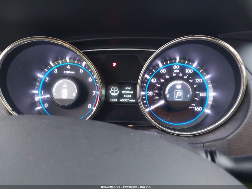 2013 Hyundai Sonata Gls VIN: 5NPEB4AC9DH703315 Lot: 43950779