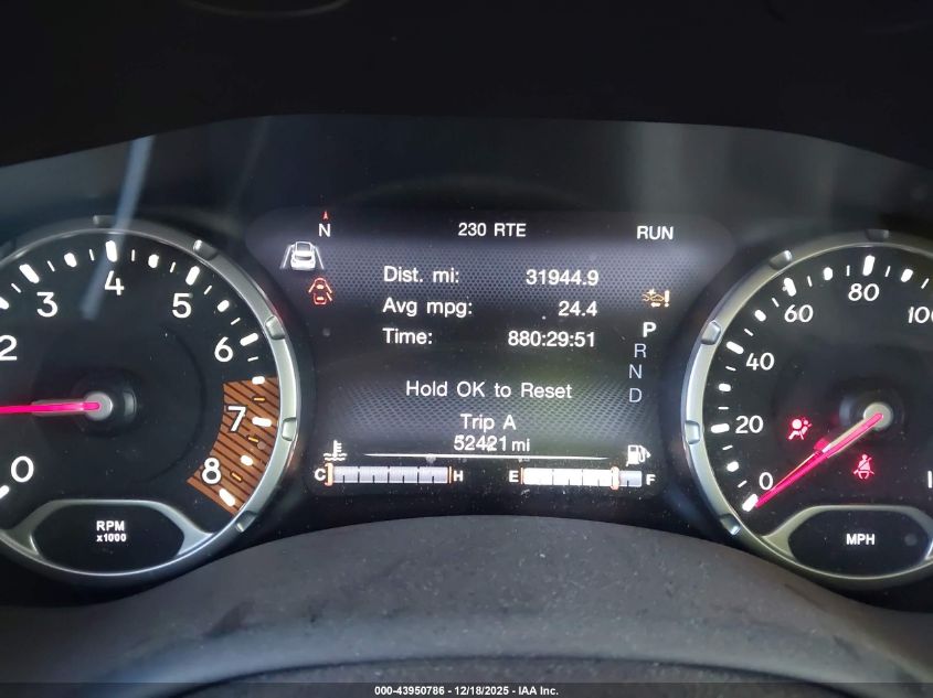 2021 Jeep Renegade Latitude 4X4 VIN: ZACNJDBB3MPM76653 Lot: 43950786