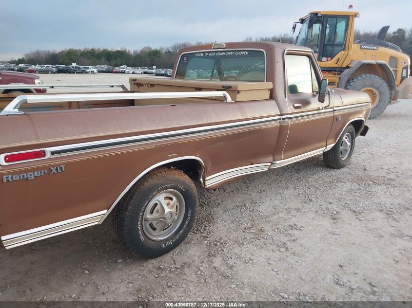 1973 Ford F 100 VIN: F10YUS40672 Lot: 43950787