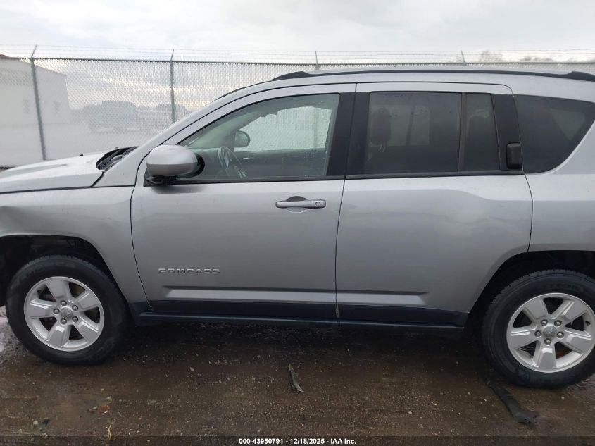 2016 Jeep Compass Latitude VIN: 1C4NJCEA5GD734724 Lot: 43950791